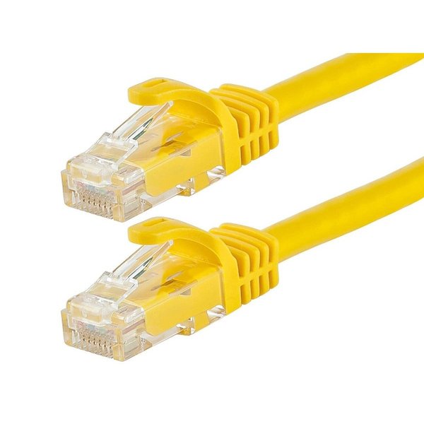 Monoprice Cat6 Utp Cable, 3 ft.Yellow 11338